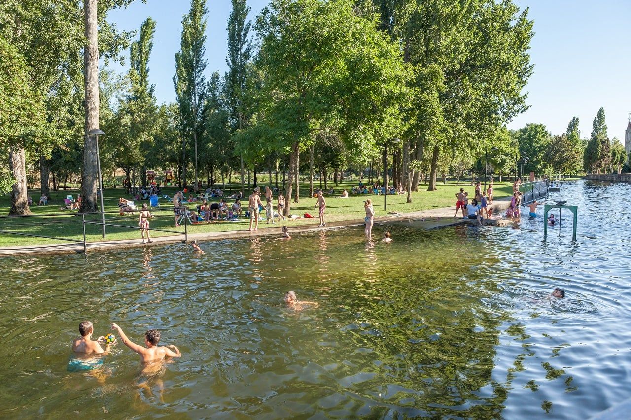 Piscinas del Parque de la Isla, Plasencia